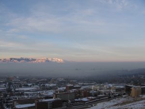 An inversion event in Salt Lake City