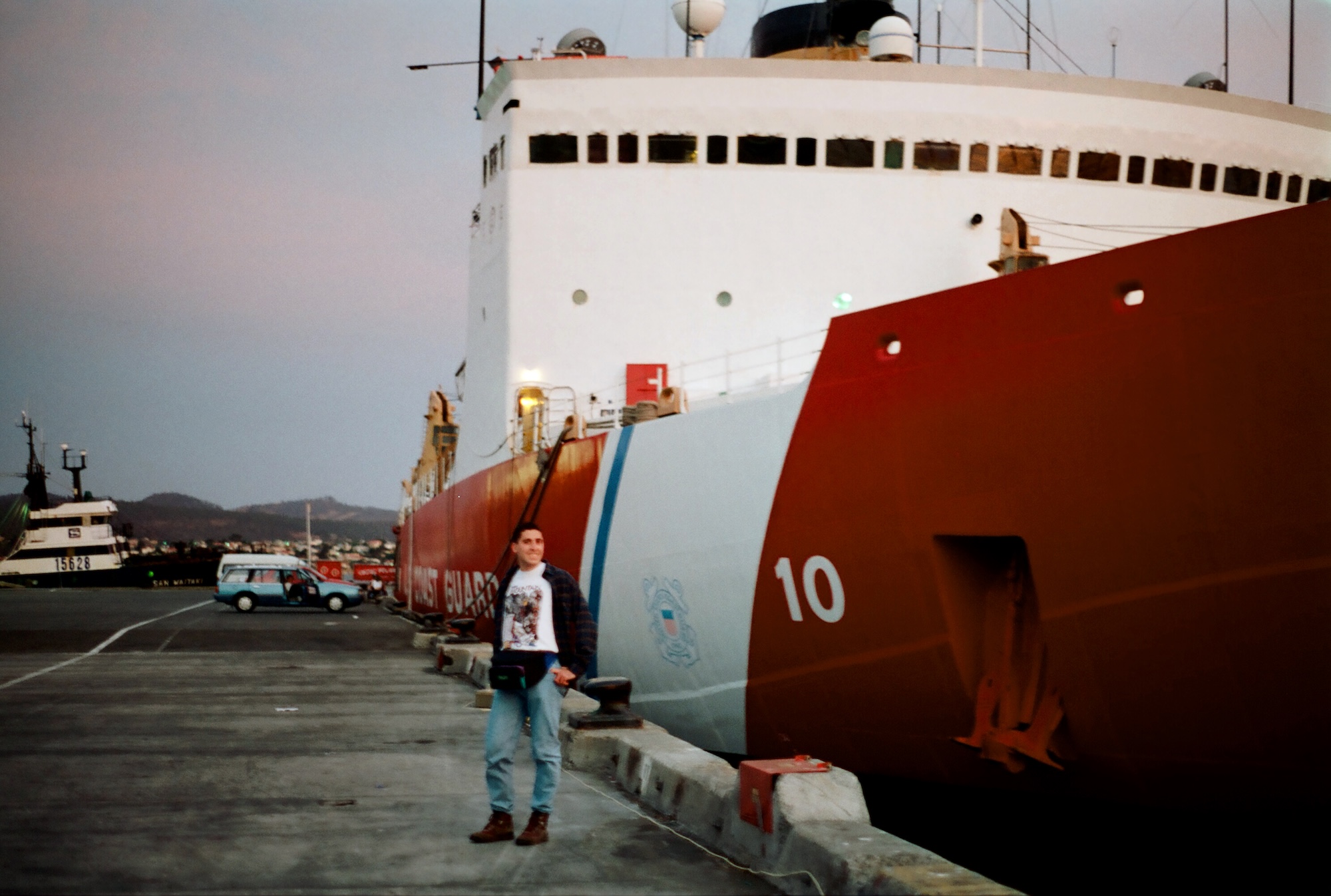 John and Polar Star icebreaker