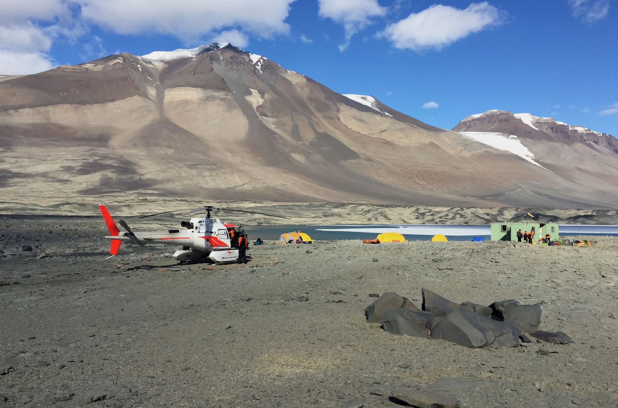 Field camp near Lake Vanda