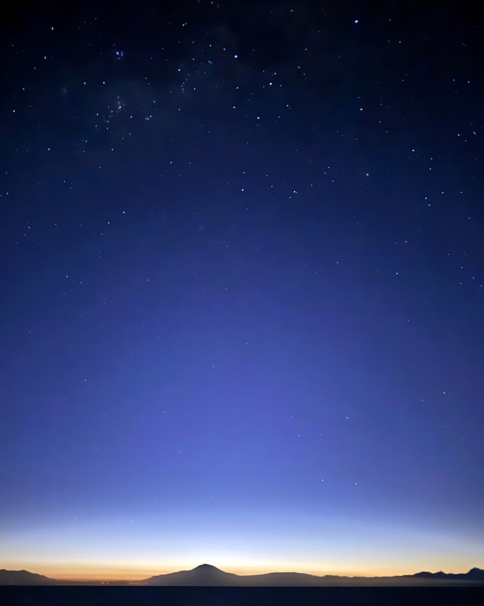 Stars over Mt. Discovery