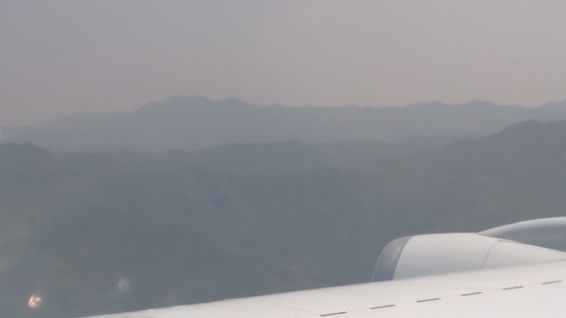 Yes, those hills are at the same height that we are flying.