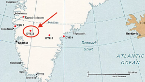 Greenland DYE Site Locations