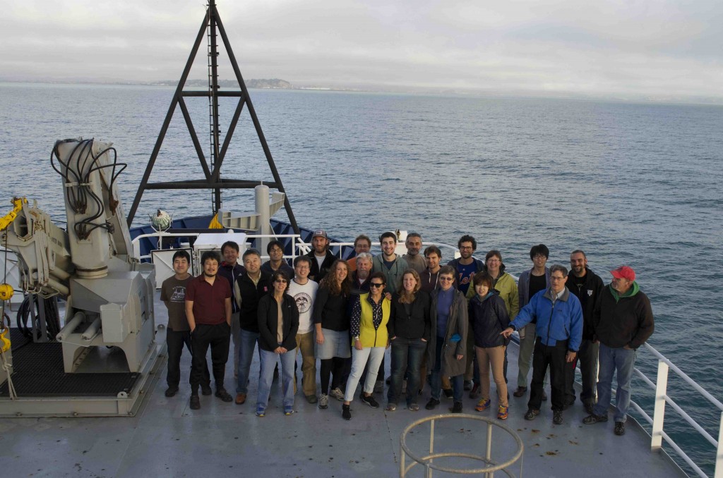 Science crew of HOBITSS voyage.