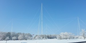Transmit antenna for the Wallops Island research HF radar