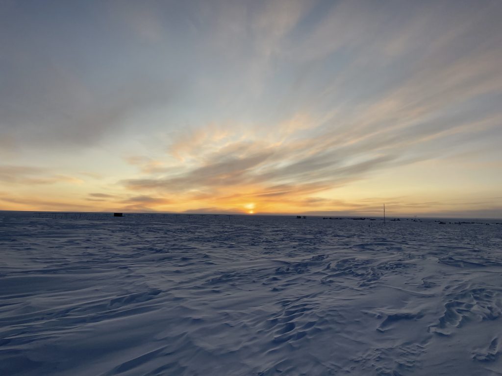 Sunrise at the South Pole – South Pole Ozone